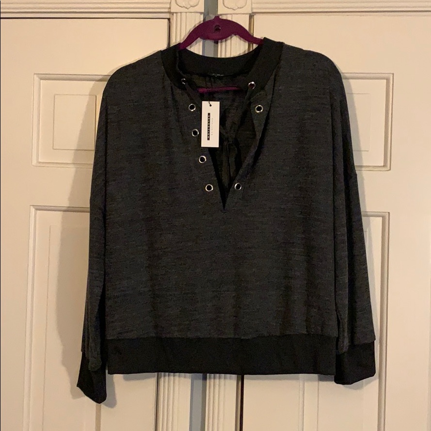 Dark Gray Lightweight Pullover